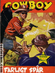 Cowboy 1954 nr 2 omslag serier