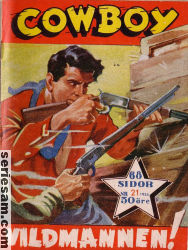 Cowboy 1954 nr 21 omslag serier