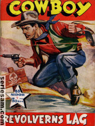 Cowboy 1954 nr 9 omslag serier
