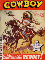 Cowboy 1955 nr 1 omslag serier