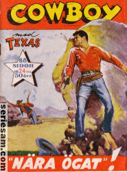 Cowboy 1955 nr 24 omslag serier