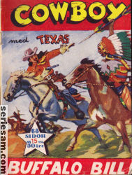 Cowboy 1956 nr 15 omslag serier