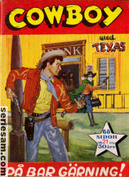 Cowboy 1956 nr 21 omslag serier
