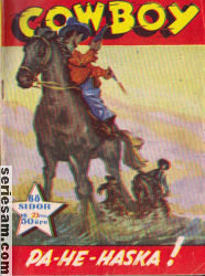 Cowboy 1956 nr 23 omslag serier