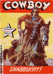 Cowboy 1956 nr 25 omslag serier Cowboy 1956 nr 25 omslag serier