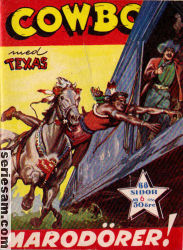 Cowboy 1956 nr 6 omslag serier