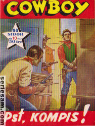 Cowboy 1957 nr 10 omslag serier