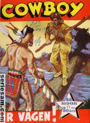 Cowboy 1957 nr 11 omslag serier