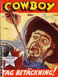 Cowboy 1957 nr 12 omslag serier