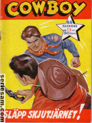 Cowboy 1957 nr 13 omslag serier
