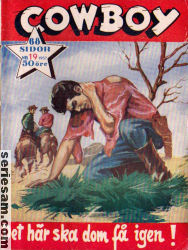 Cowboy 1957 nr 19 omslag serier Cowboy 1957 nr 19 omslag serier