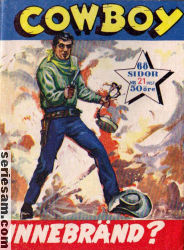 Cowboy 1957 nr 21 omslag serier