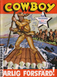 Cowboy 1957 nr 22 omslag serier