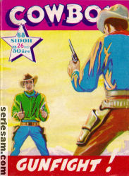 Cowboy 1957 nr 26 omslag serier