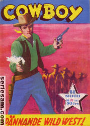 Cowboy 1957 nr 28 omslag serier