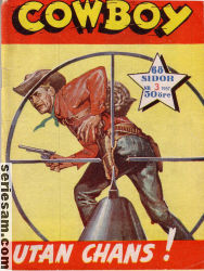 Cowboy 1957 nr 3 omslag serier