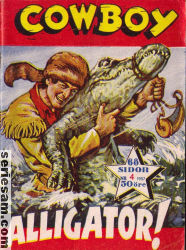 Cowboy 1957 nr 4 omslag serier