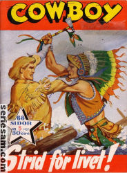 Cowboy 1957 nr 5 omslag serier