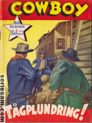Cowboy 1957 nr 6 omslag serier