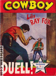 Cowboy 1957 nr 8 omslag serier