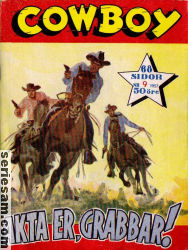 Cowboy 1957 nr 9 omslag serier Cowboy 1957 nr 9 omslag serier