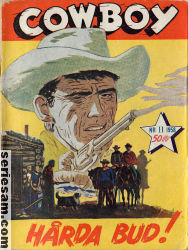 Cowboy 1958 nr 11 omslag serier