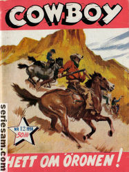 Cowboy 1958 nr 12 omslag serier