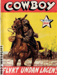 Cowboy 1958 nr 15 omslag serier