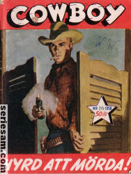 Cowboy 1958 nr 16 omslag serier Cowboy 1958 nr 16 omslag serier