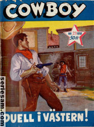 Cowboy 1958 nr 23 omslag serier