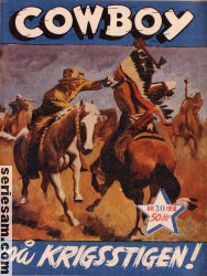 Cowboy 1958 nr 30 omslag serier Cowboy 1958 nr 30 omslag serier