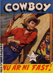 Cowboy 1958 nr 33 omslag serier