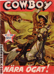 Cowboy 1958 nr 40 omslag serier