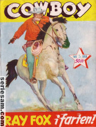 Cowboy 1958 nr 5 omslag serier