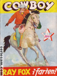 Cowboy 1958 nr 5 omslag serier Cowboy 1958 nr 5 omslag serier