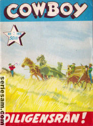 Cowboy 1958 nr 7 omslag serier Cowboy 1958 nr 7 omslag serier
