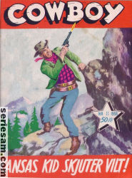 Cowboy 1958 nr 8 omslag serier