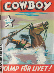 Cowboy 1958 nr 9 omslag serier