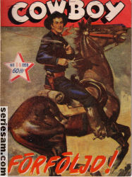 Cowboy 1959 nr 14 omslag serier