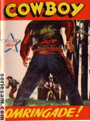 Cowboy 1959 nr 25 omslag serier