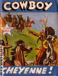 Cowboy 1959 nr 28 omslag serier