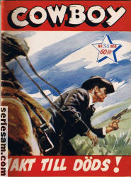Cowboy 1959 nr 34 omslag serier