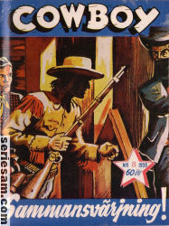 Cowboy 1959 nr 8 omslag serier
