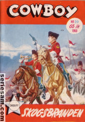 Cowboy 1960 nr 10 omslag serier