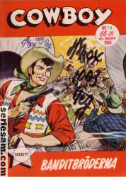 Cowboy 1960 nr 14 omslag serier