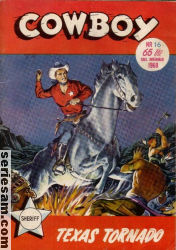 Cowboy 1960 nr 16 omslag serier