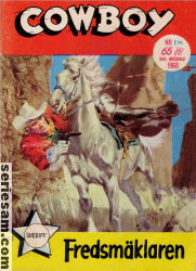 Cowboy 1960 nr 18 omslag serier