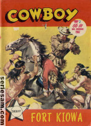 Cowboy 1960 nr 2 omslag serier