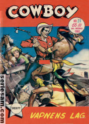 Cowboy 1960 nr 21 omslag serier