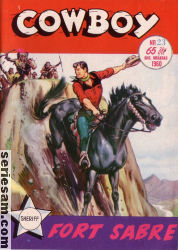 Cowboy 1960 nr 23 omslag serier